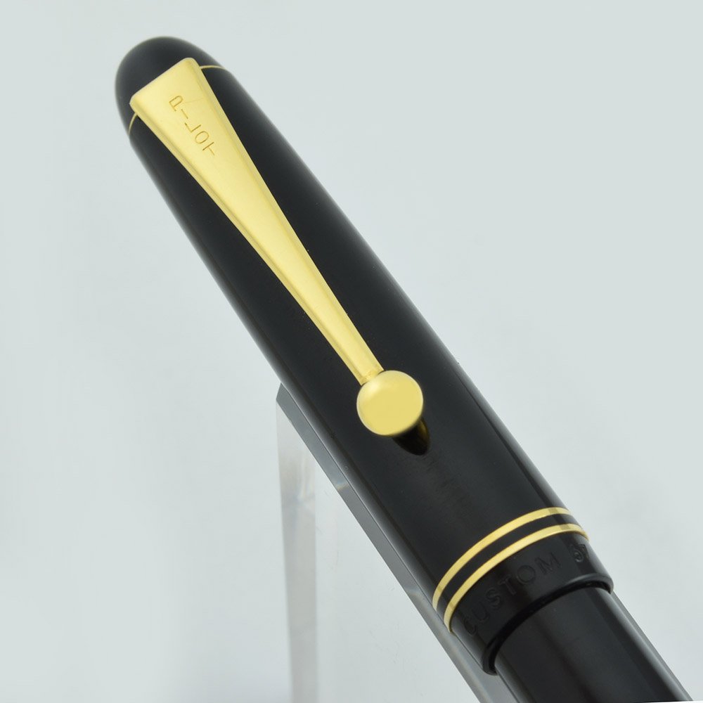 Pilot Namiki Custom 67 Ballpoint - Black, Gold Trim (Excellent+)